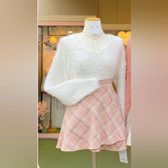 Wool blend mini skort-XS - Picture 5 of 6